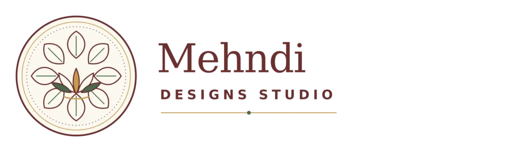 mehndi designs studio logo