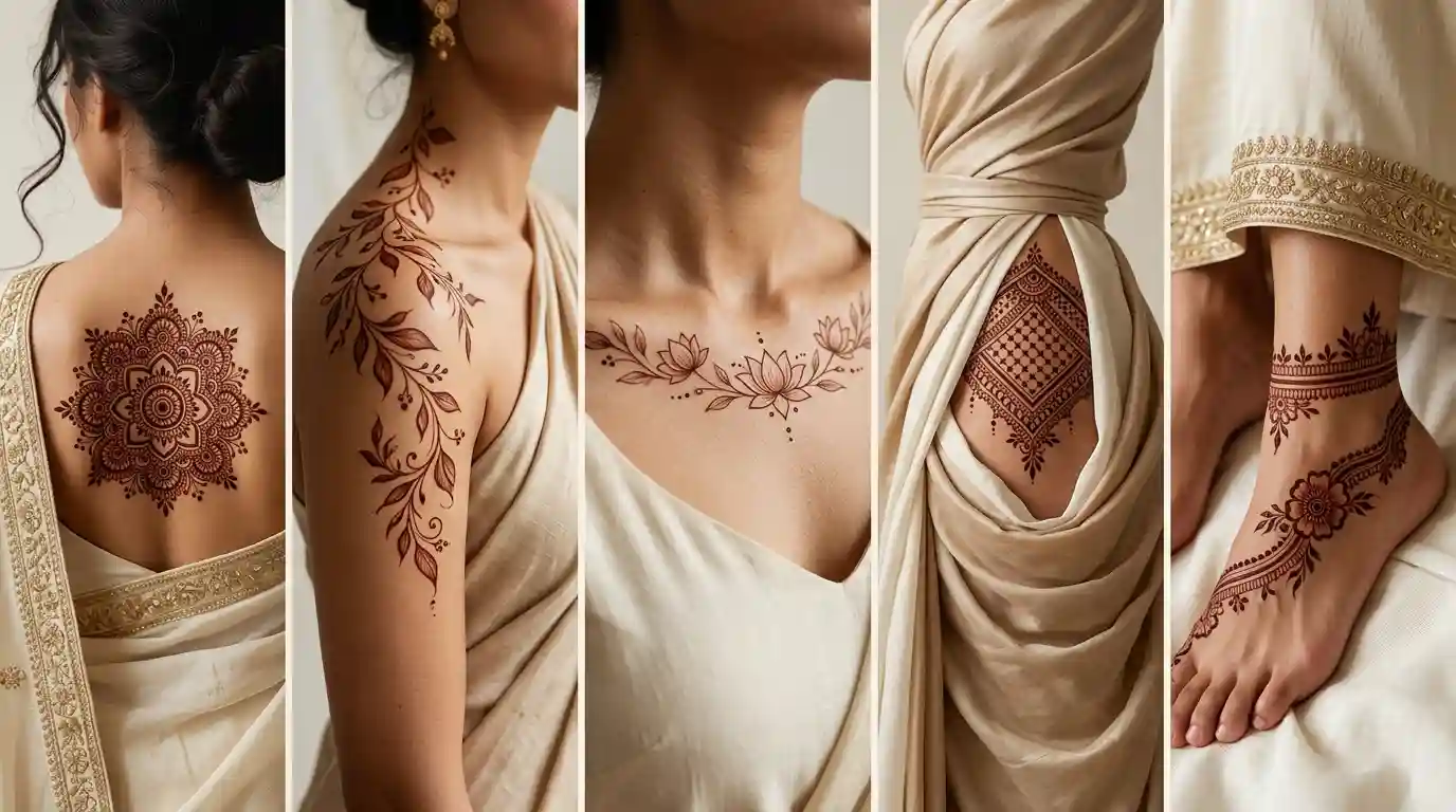 Body Mehndi Designs