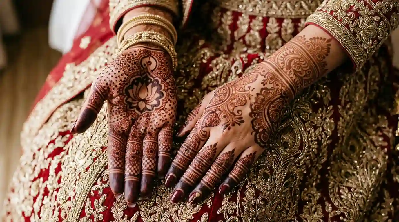 Heavy Mehndi Designs