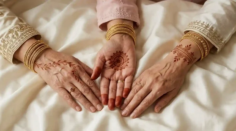 Mehndi Designs for Older Women